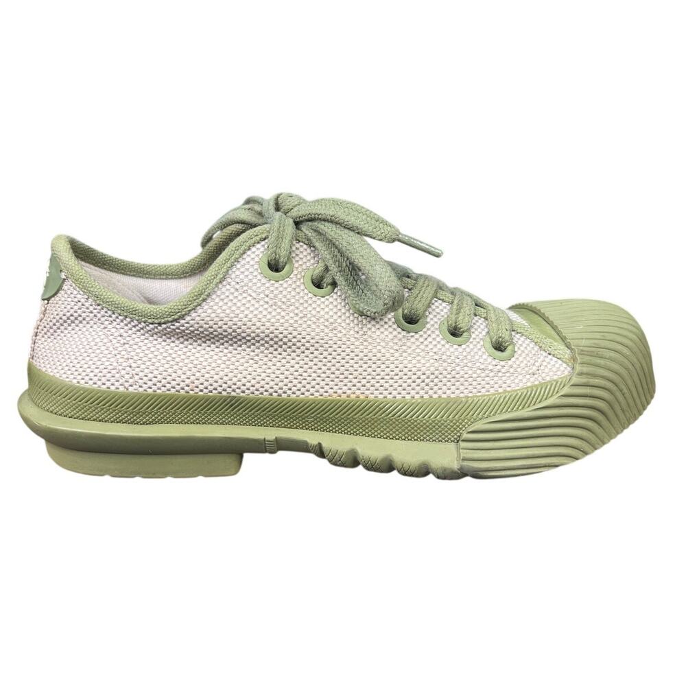 Tory Burch Women’s Buddy Green Cap Toe Duck Sneaker Size US 7.5